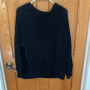 Tunic length sweater